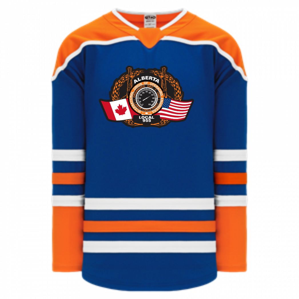 Union Crest Oilers Jersey – OE955 Store
