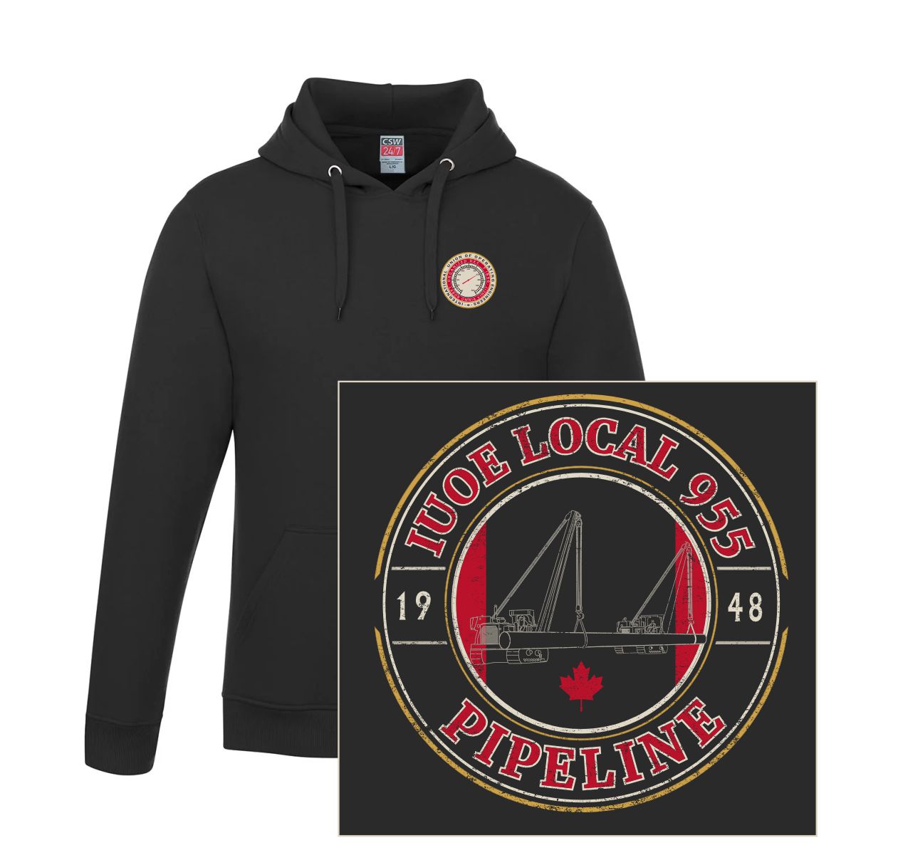 Pipeline Hooded Pullover