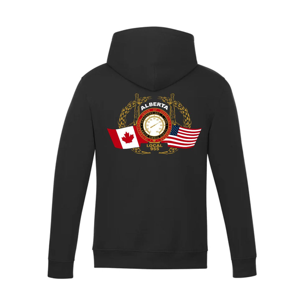Union Crest Hooded Pullover