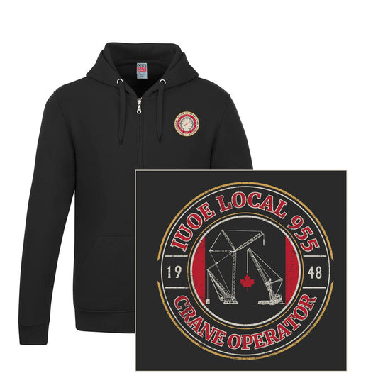 Crane Operator Hooded Zip