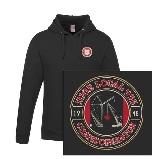 Crane Operator Hooded Pullover