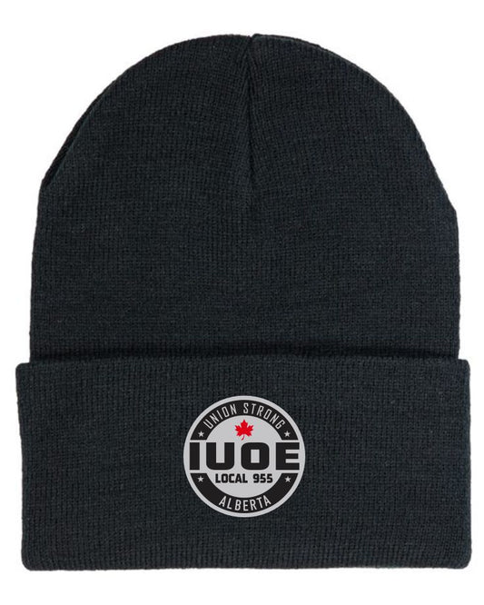 Heritage Knit Black Toque